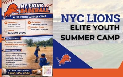 NY Lions Baseball – Elite Youth Summer Camp